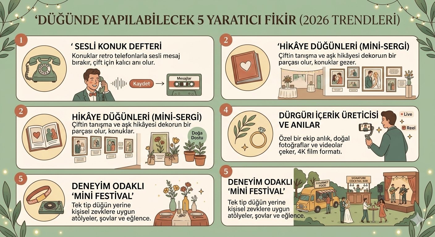 Düğün Masraflarını Azaltmanın 7 Akıllı Yolu (2026 Düğün Trendleri)