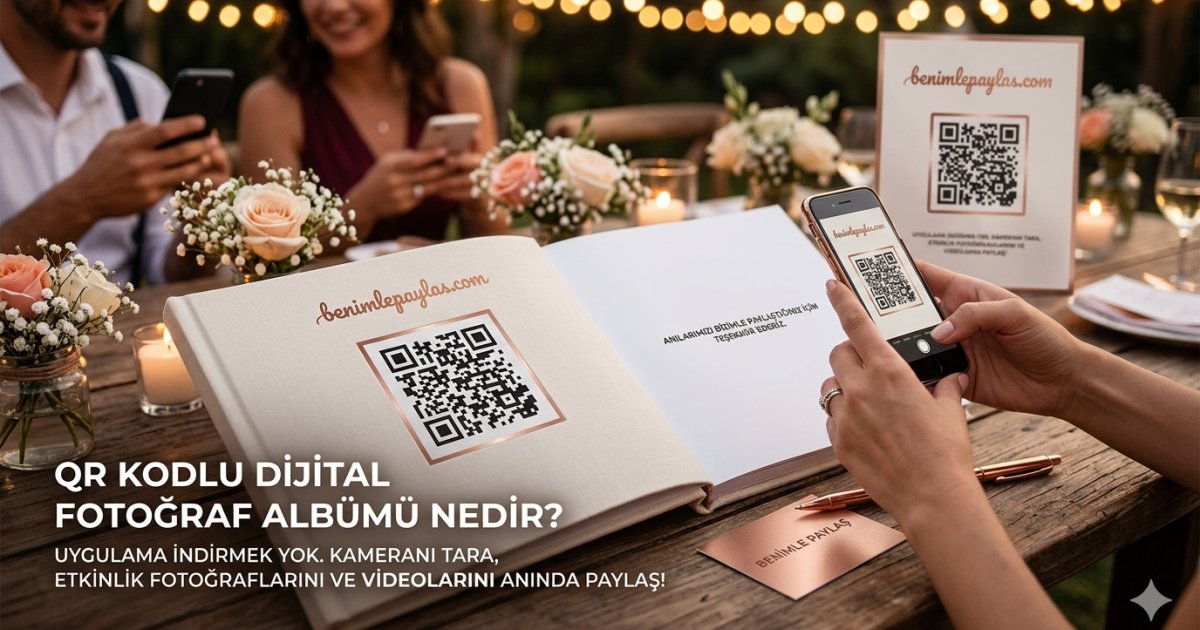 QR Kodlu Dijital Fotoğraf Albümü Nedir? Anılarını Tek Merkeze Topla!